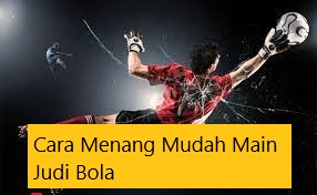 Cara Menang Mudah Main Judi Bola